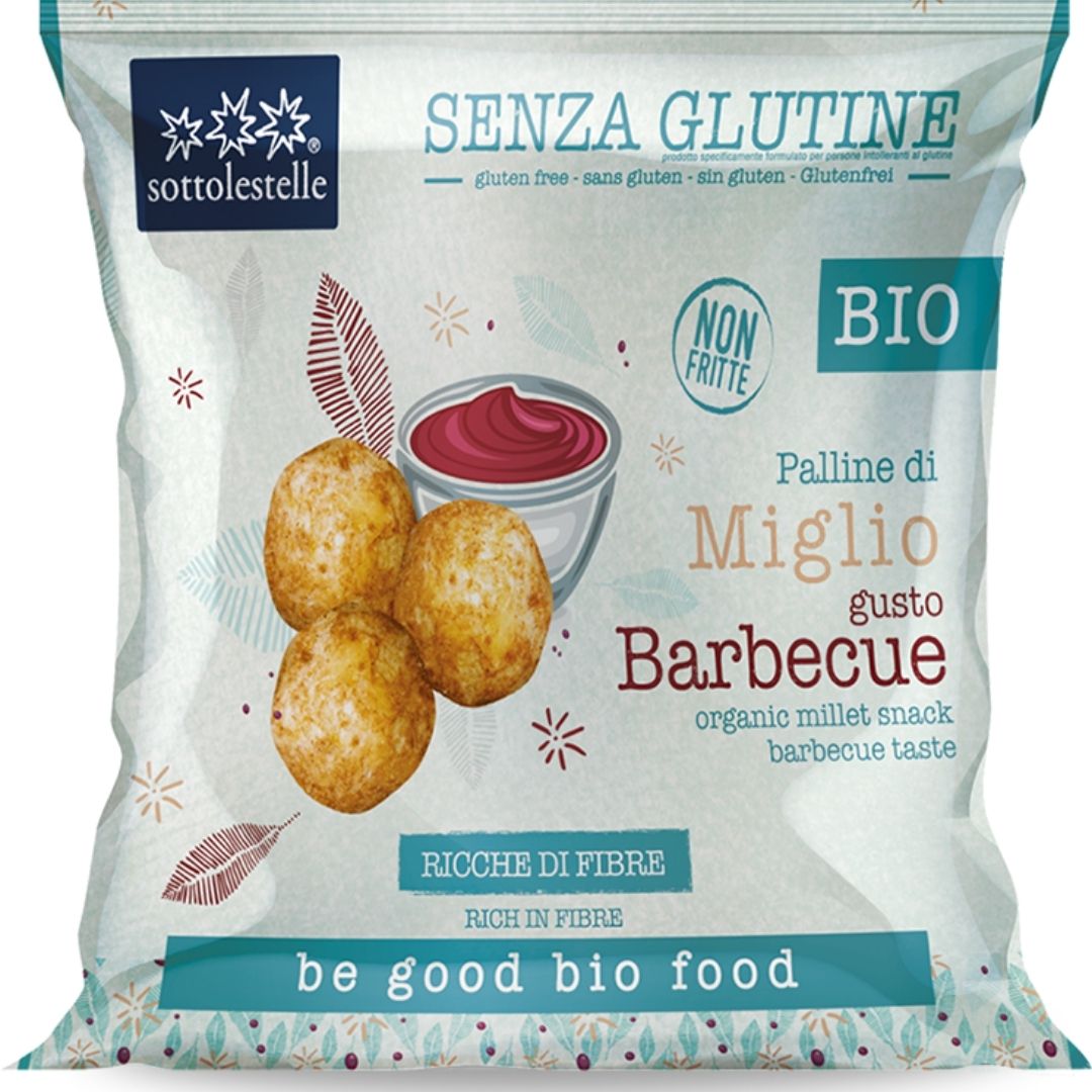 PALLINE DI MIGLIO GUSTO BARBECUE SOTTOLESTELLE